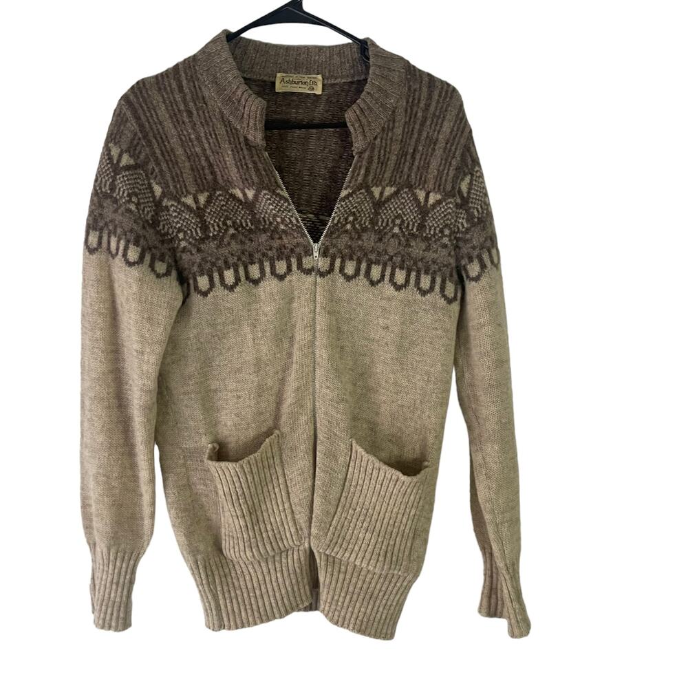 Ashburton Ltd‎ New Zealand Women's Size Large 100% Pure Wool Knit Sweater